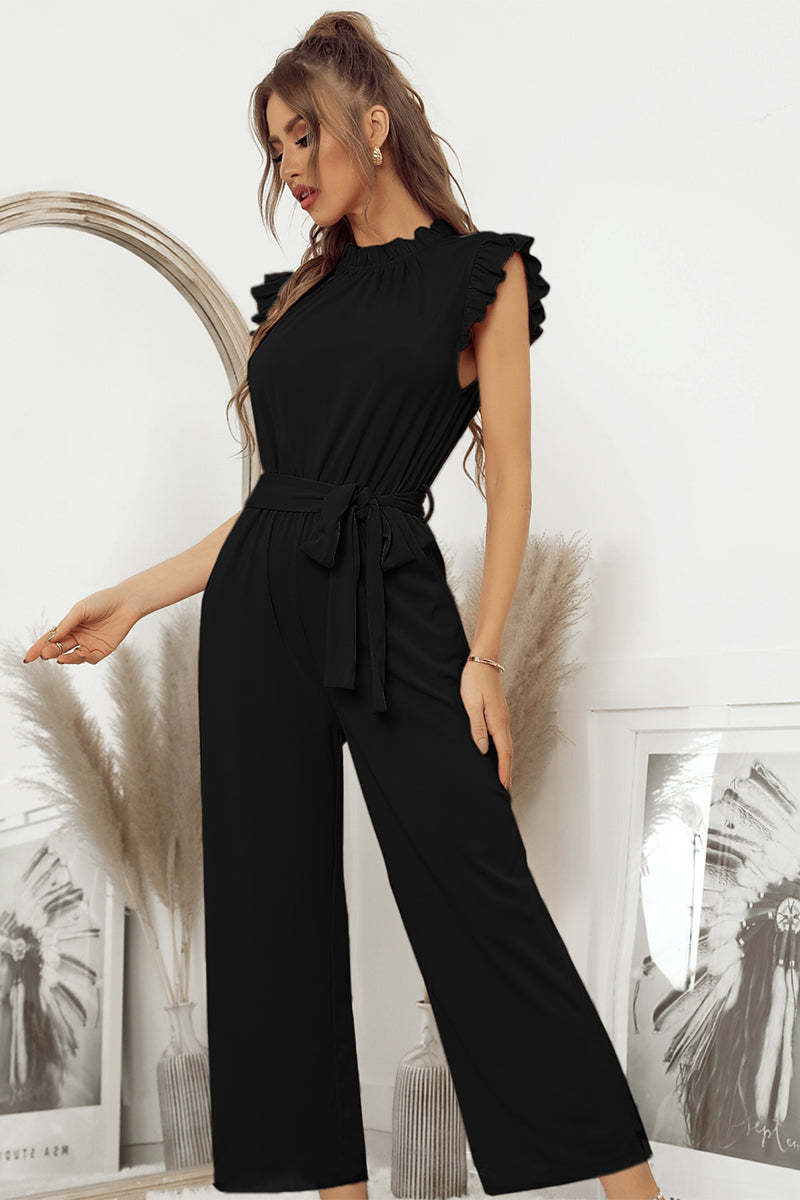 YLIKA JUMPSUIT - BLACK