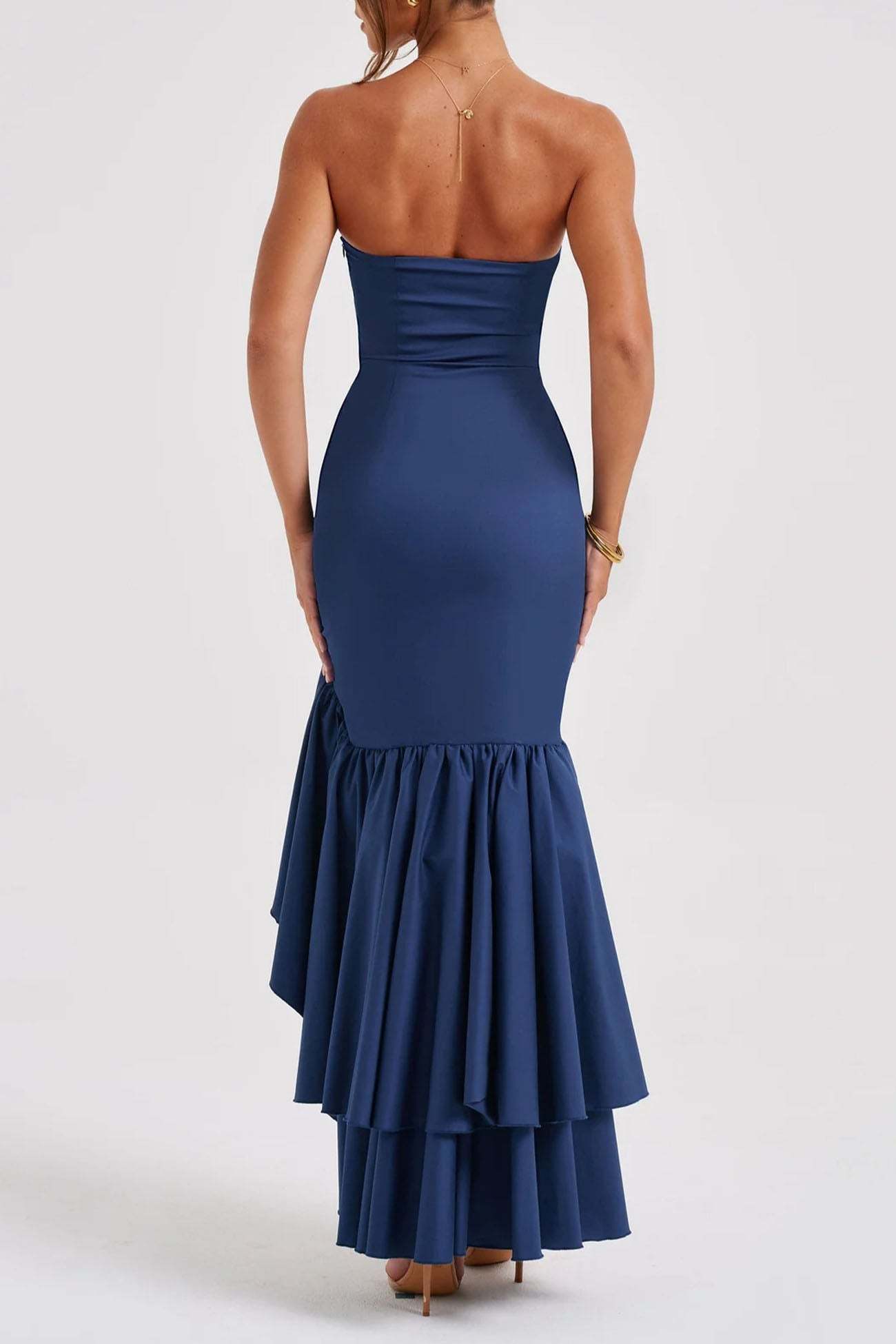 Popular Tube Top Sleeveless Maxi Dress
