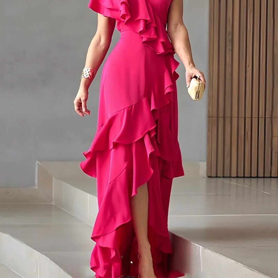 Elegance Laissa Rose Maxi Dress