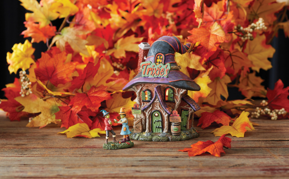 Department 56 Snow Village Halloween Long Header Image