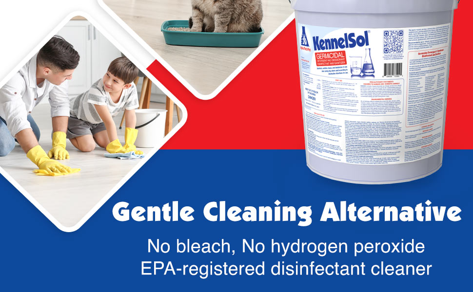 KennelSol. dog disinfectant. parvo cleaner pet disinfectant