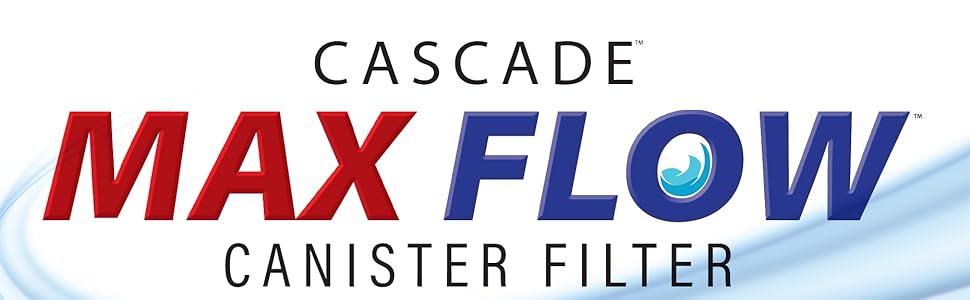 CMF1. Cascade. Max. Flow. Filter. Canister. Fish. Aquarium. Tank. Big. Massive. Tank. Habitat. Hobby