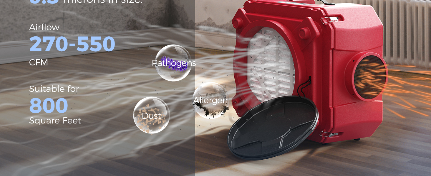 construction air cleaner