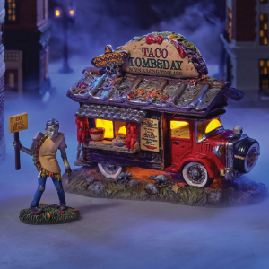 Snow Village Halloween - Lighting Features