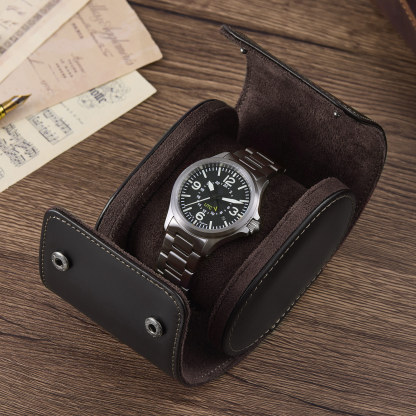 Waxed Leather Carrying Case