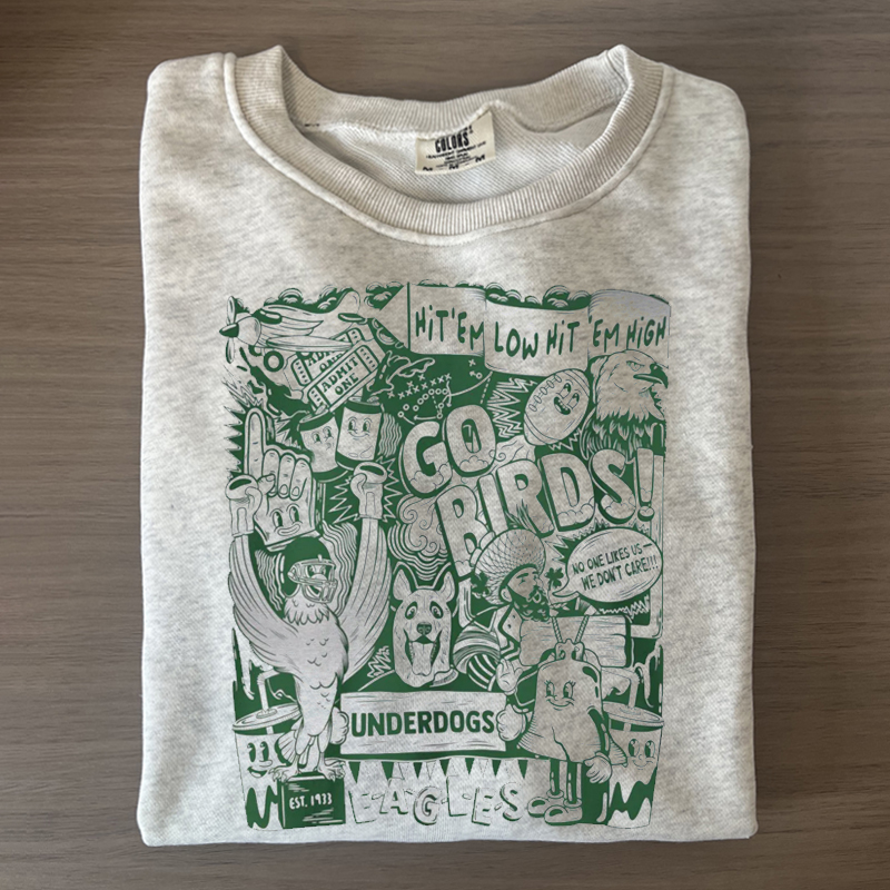 Comfort Colors Philadelphia Football Sweatshirt