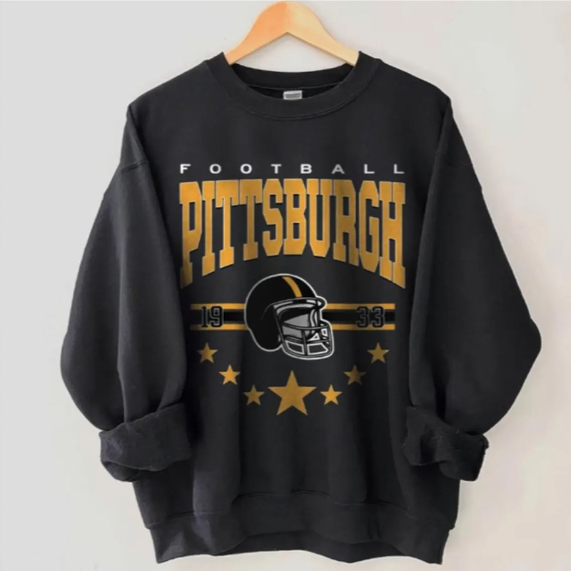 Comfort Colors Pittsburgh Football T-shirt/Sweatshirt