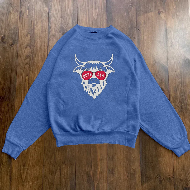 Comfort Colors Buffalo Football T-shirt/Sweatshirt-Lulueye