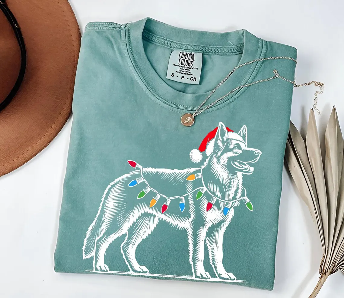 Siberian Husky Christmas Shirt