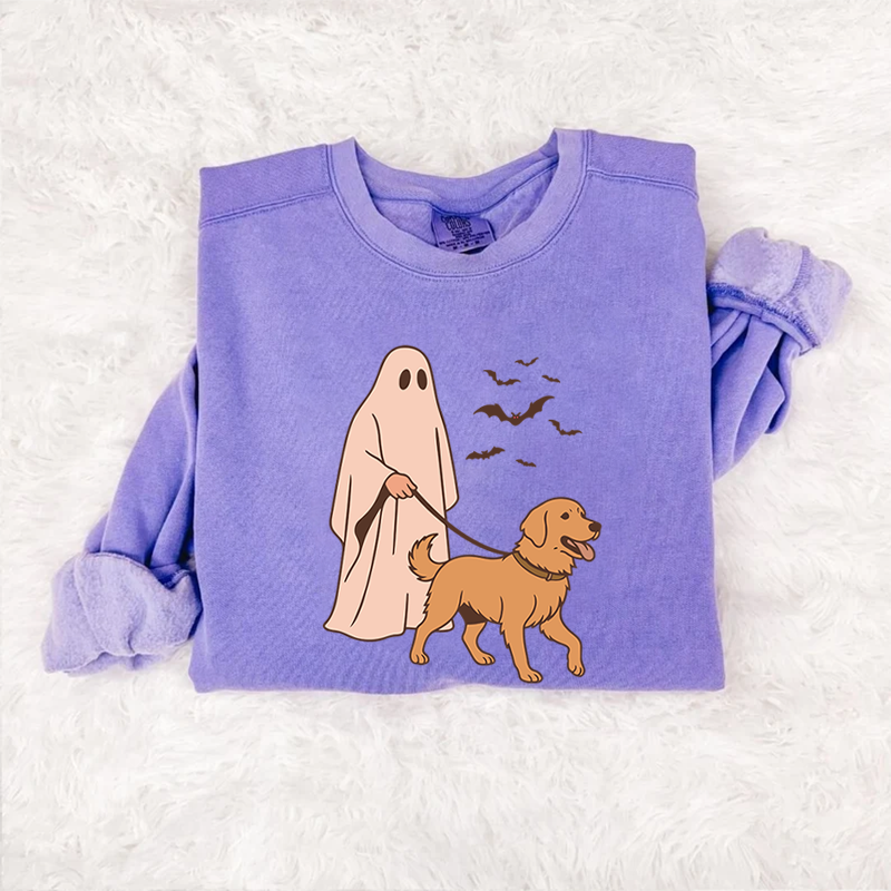 Golden Retriever Halloween Sweatshirt