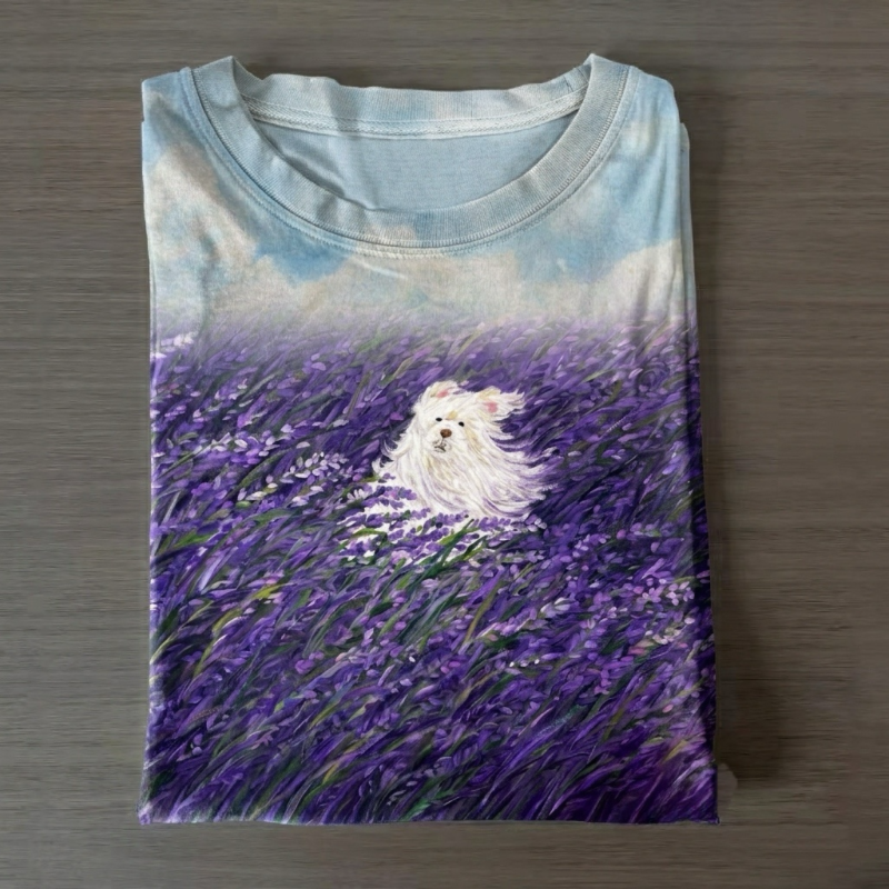 Whimsical Breeze Spring T-shirt