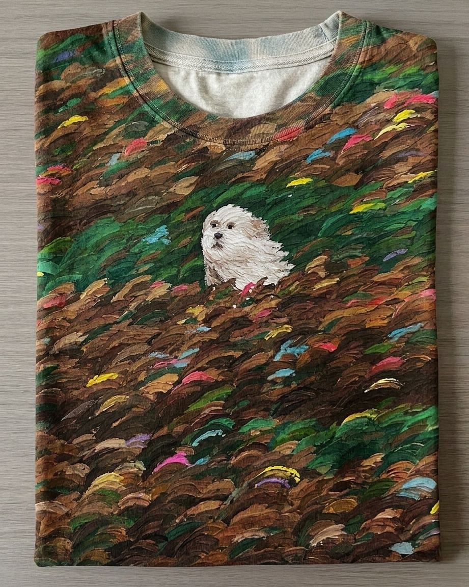 Whimsical Breeze Spring T-shirt