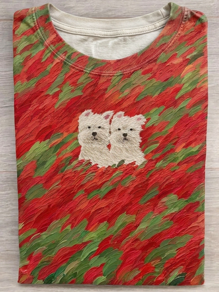 Whimsical Breeze: A Meadow Daydream with Best Friends T-shirt