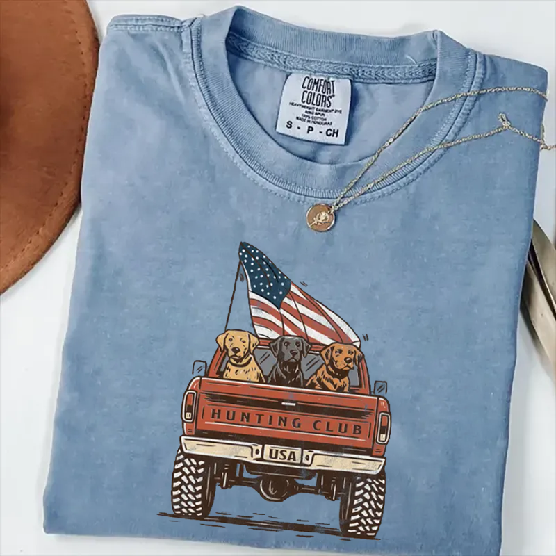 Comfort Colors Labrador Hunting Club T-shirt
