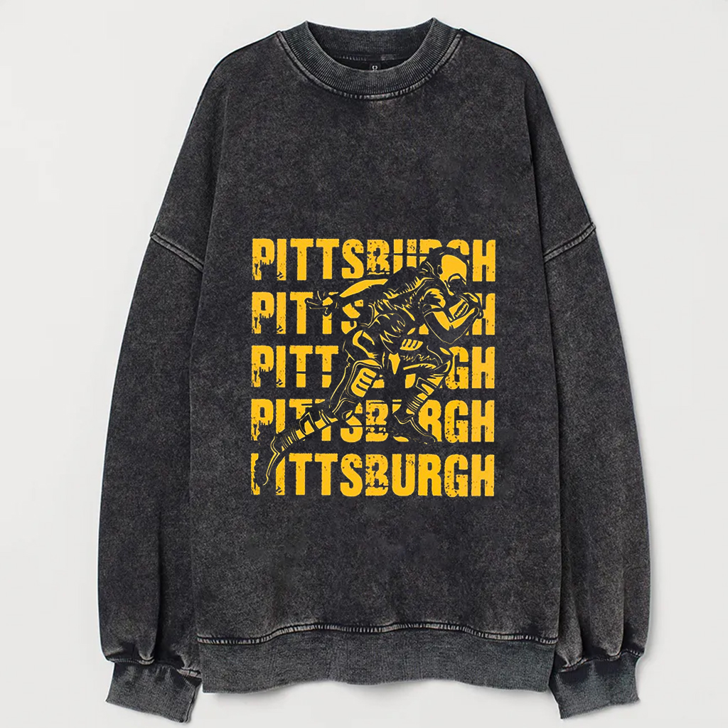 Pittsburgh Football Team Retro T-shirt