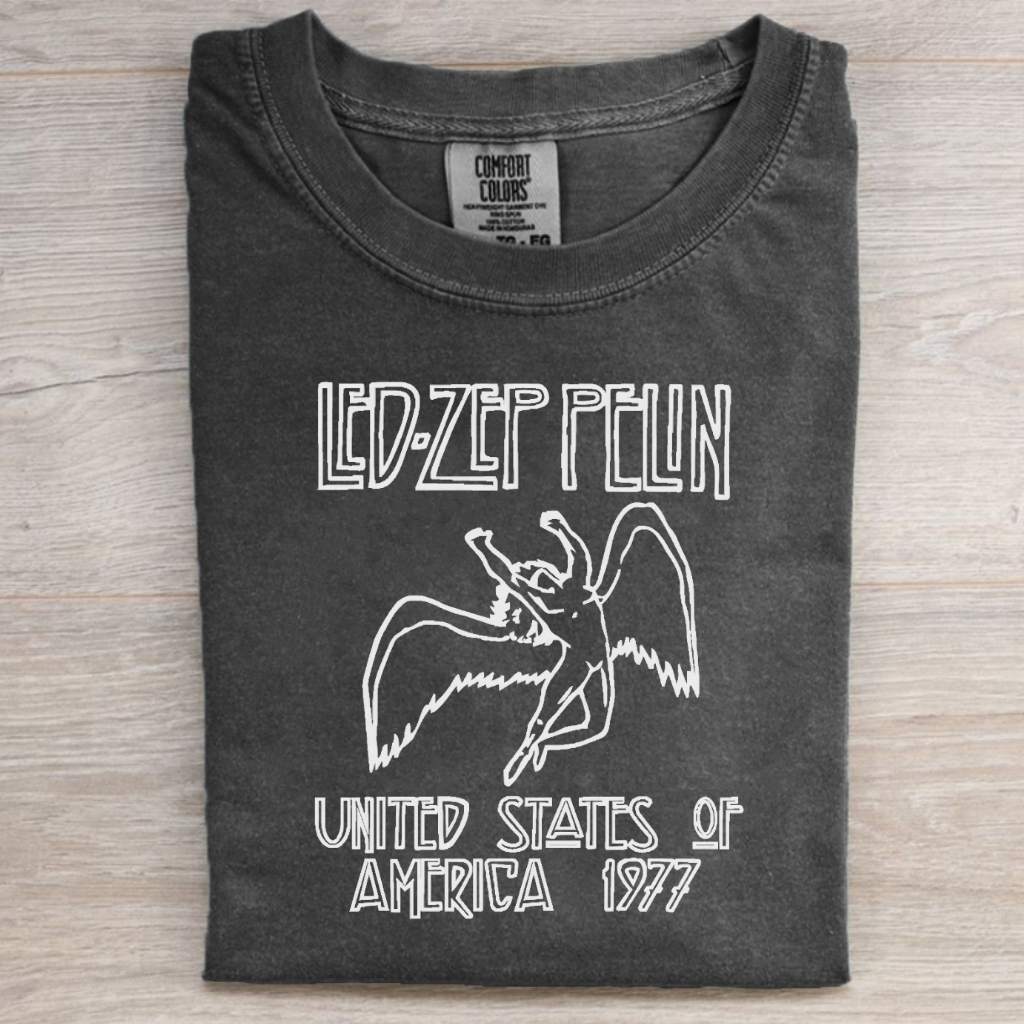 Retro Style Rock Band T-shirt