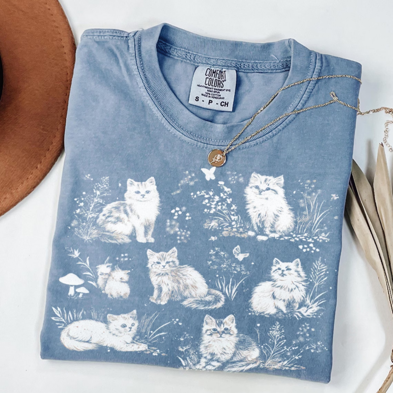 Vintage 90s Cats T-Shirt