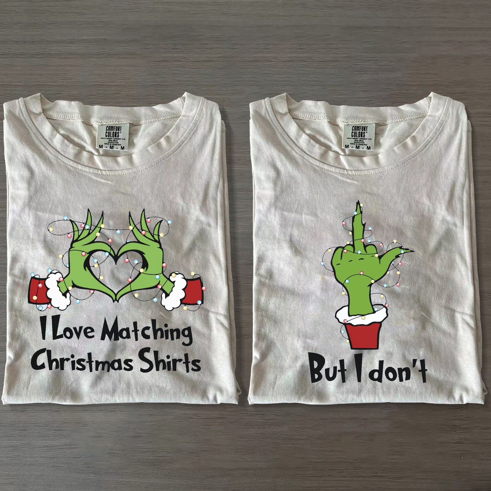 Couples Matching Christmas T-Shirt