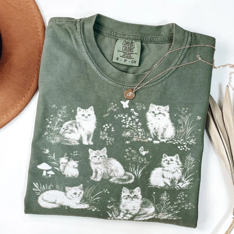 Vintage 90s Cats T-Shirt