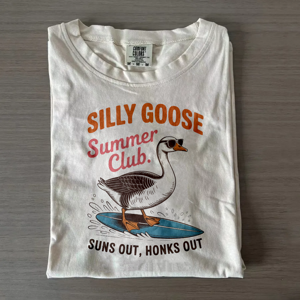 Funny Summer Goose Shirt