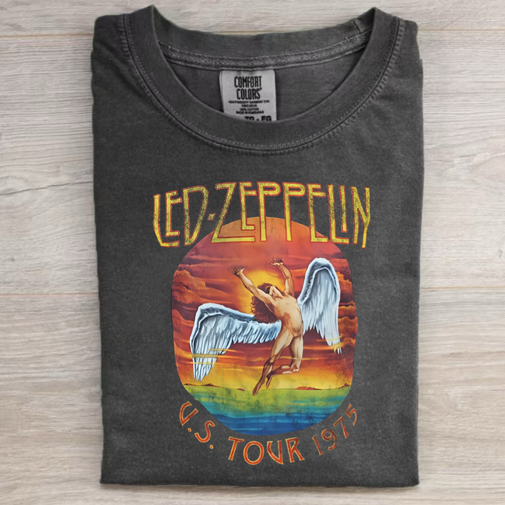 Retro Style Rock Band T-shirt