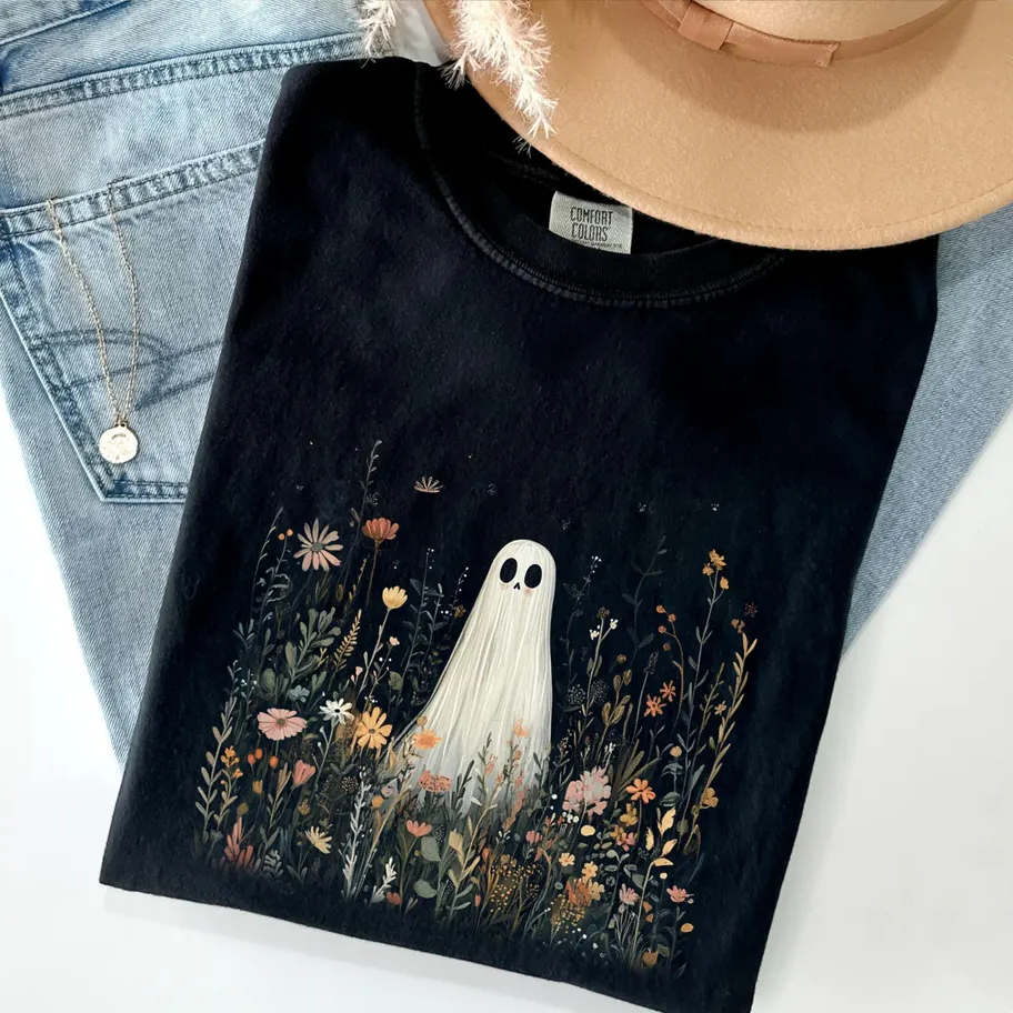 [Copy]Comfort Colors Halloween Golden Retriever T-shirt