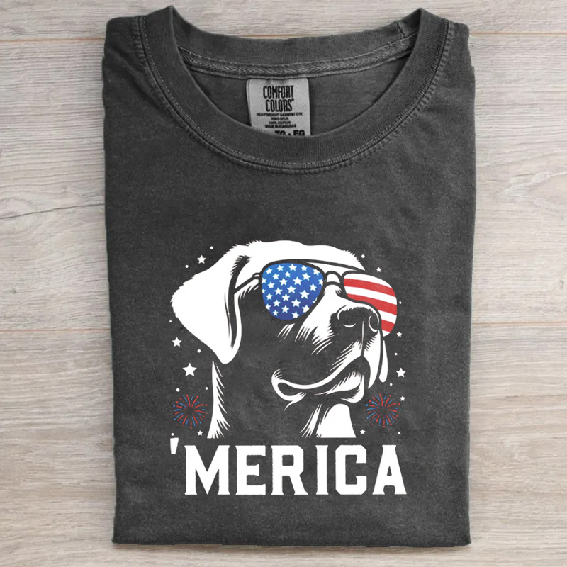 Merica Labrador Retriever T-shirt