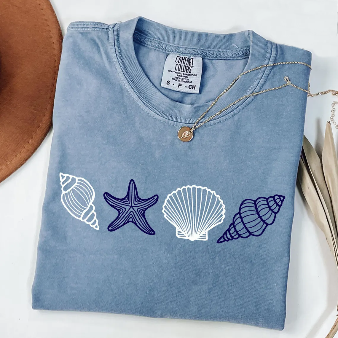 Summer SeaShell Ocean Lover T-shirt