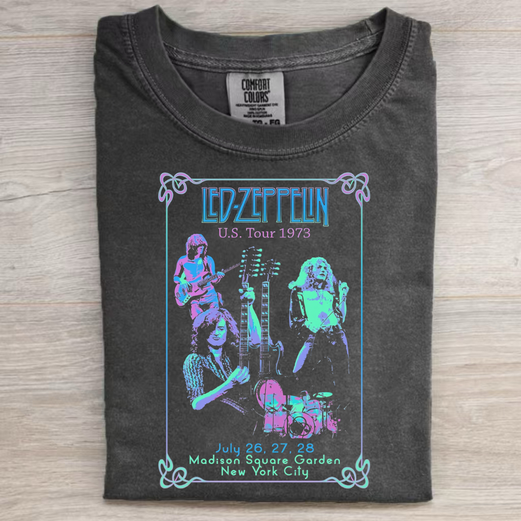 Retro Style Rock Band T-shirt