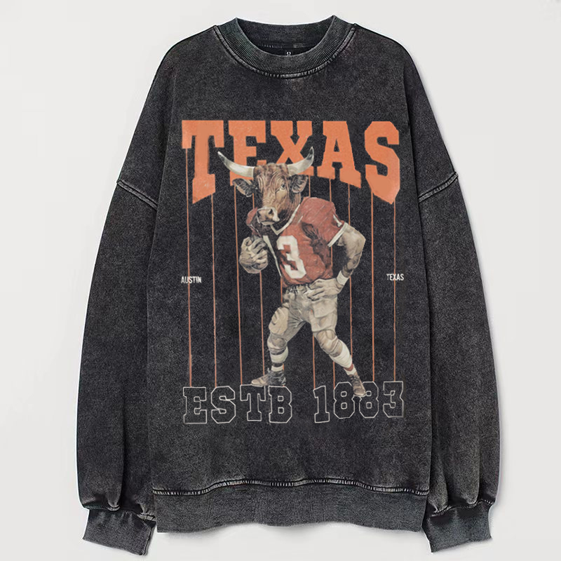 Comfort Colors Texas Football T-shirt/Sweatshirt