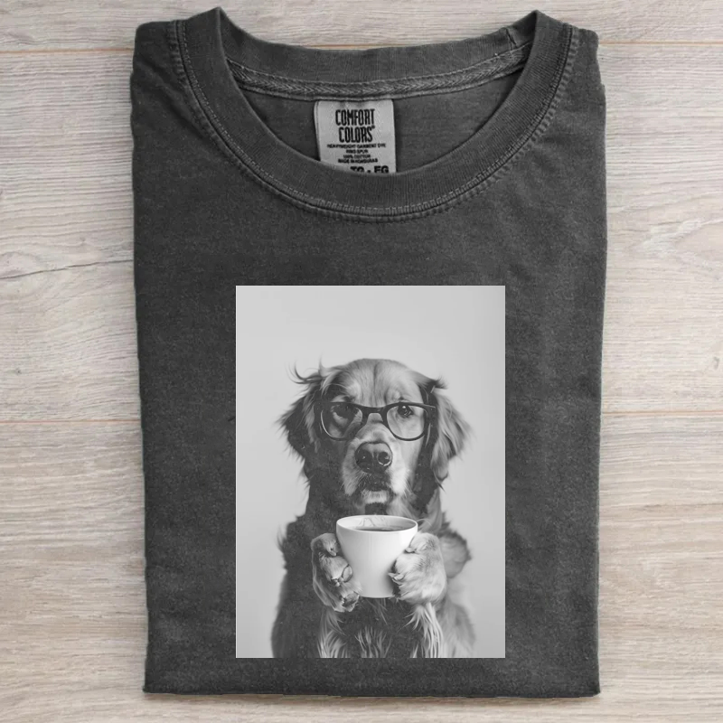 Vintage Funny Golden Retriever T-shirt