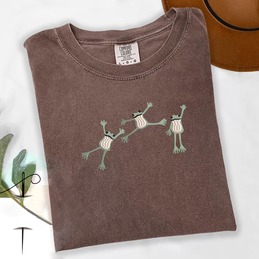 Comfort Colors Funny Frog T-Shirt
