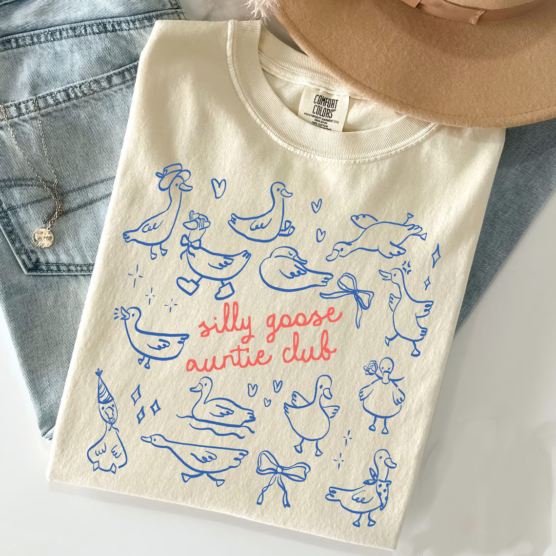 Silly Goose Auntie Shirt