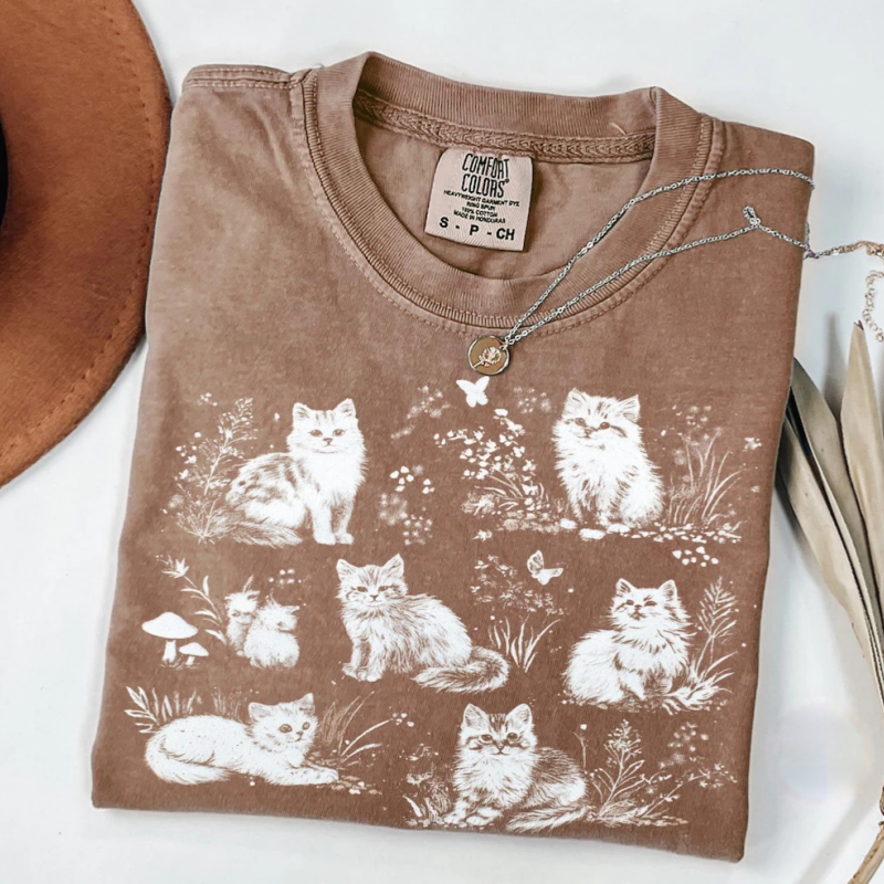 Vintage 90s Cats T-Shirt