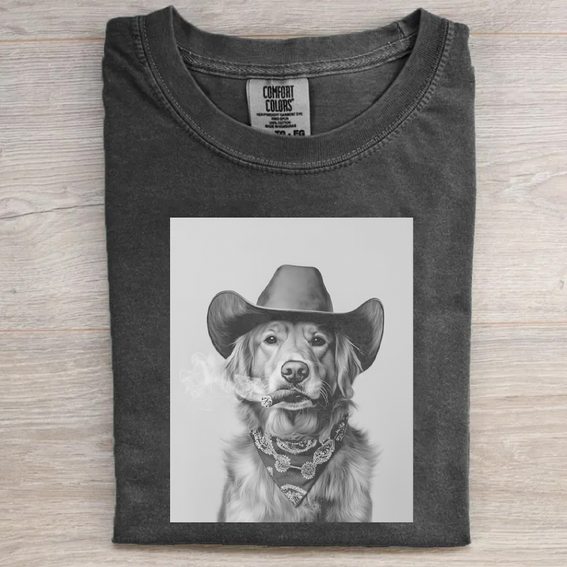 Vintage Funny Golden Retriever T-shirt