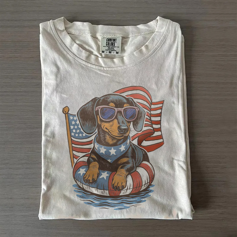 Dachshund Patriotic T-shirt