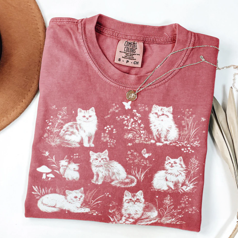 Vintage 90s Cats T-Shirt