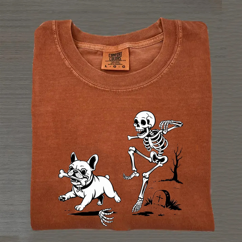 Halloween French Bulldog T-shirt
