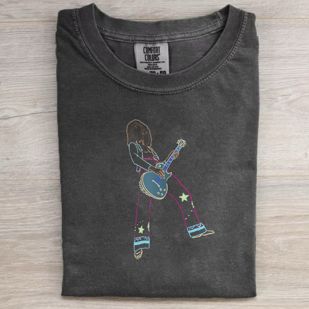 Retro Style Rock Band T-shirt