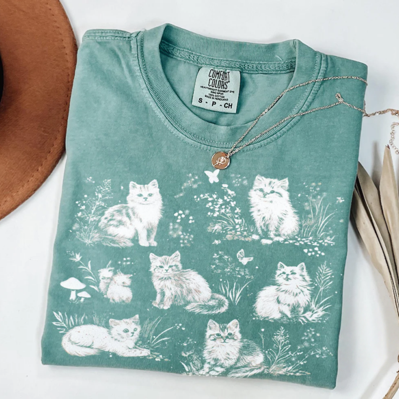 Vintage 90s Cats T-Shirt