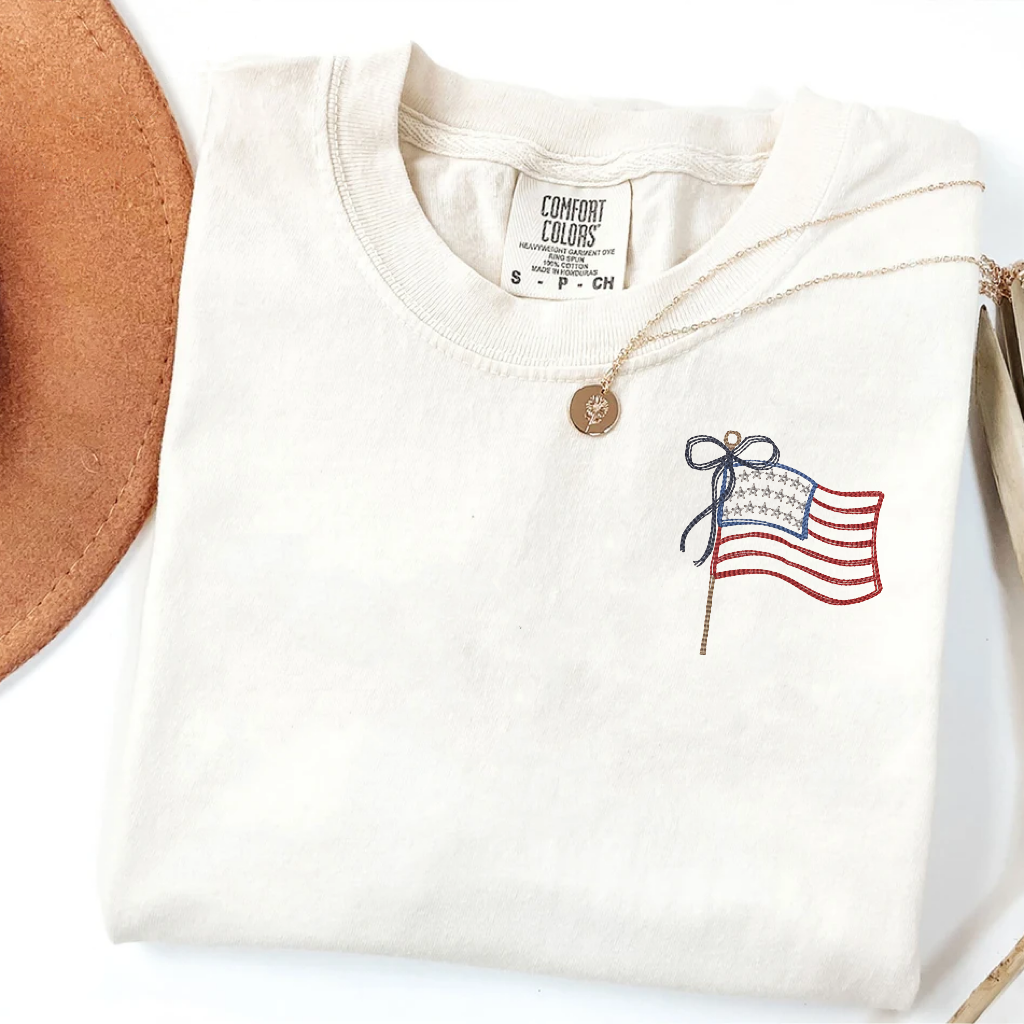 Comfort Colors American Flag T-Shirt
