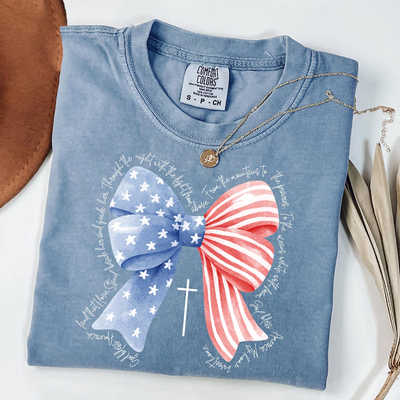 Comfort Colors God Bless America T-Shirt