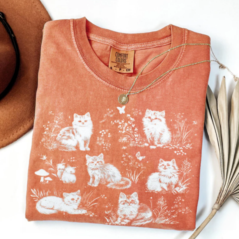 Vintage 90s Cats T-Shirt