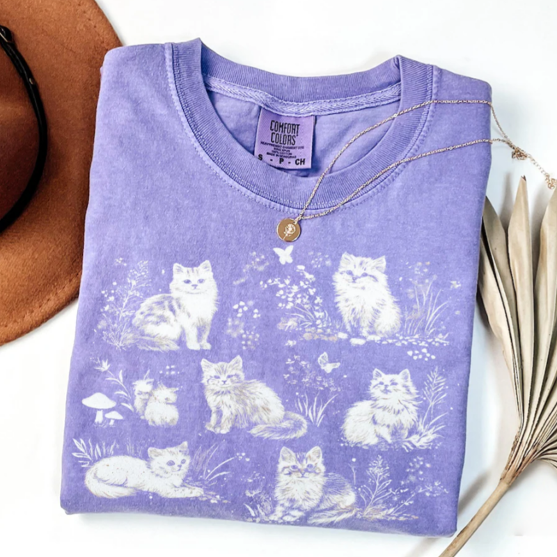 Vintage 90s Cats T-Shirt
