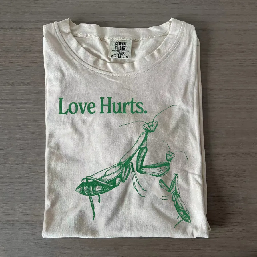 Retro Style Love Hurts T-shirt