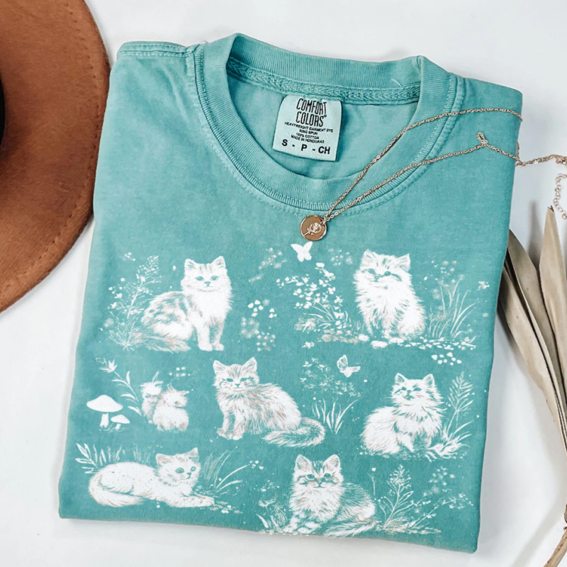 Vintage 90s Cats T-Shirt