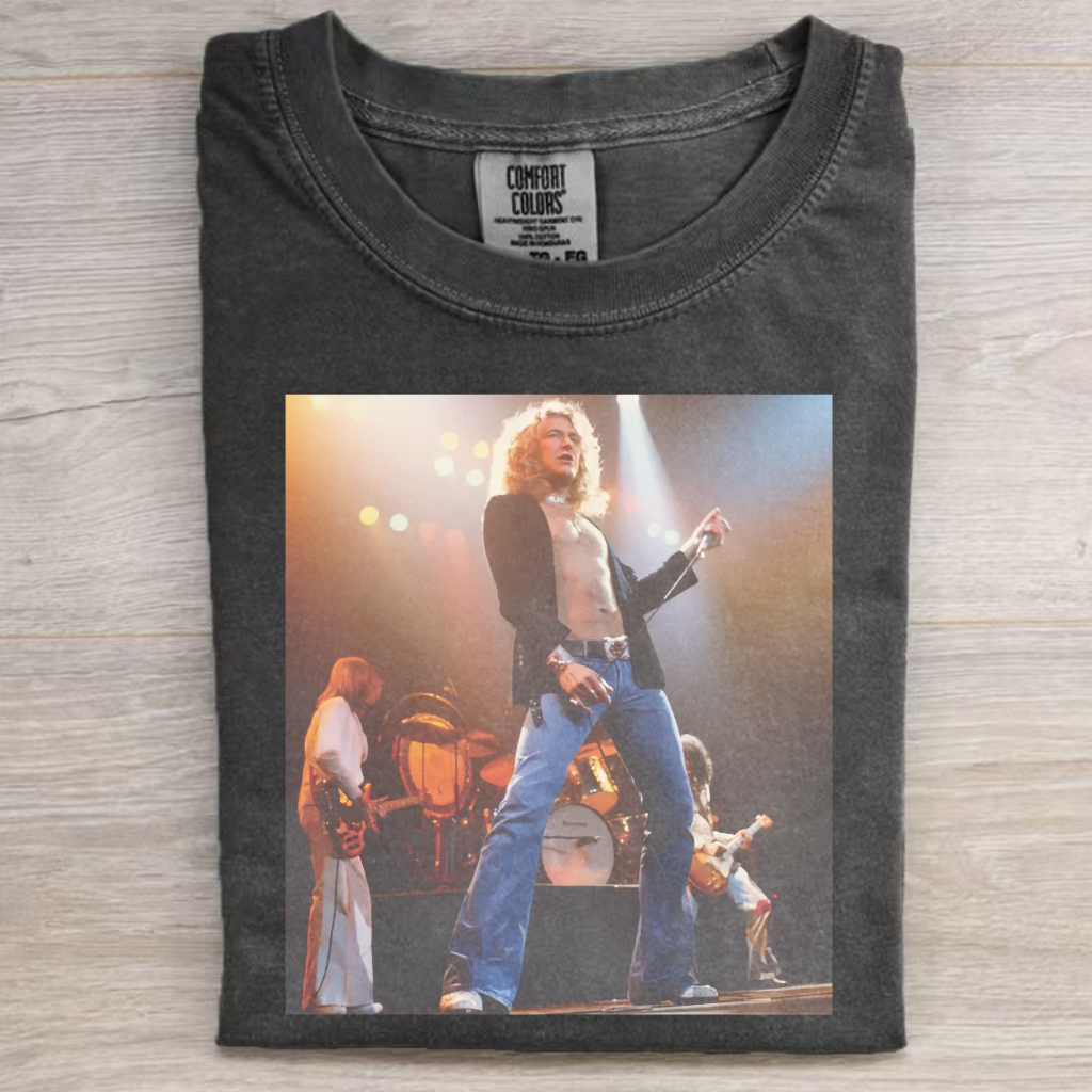 Retro Style Rock Band T-shirt