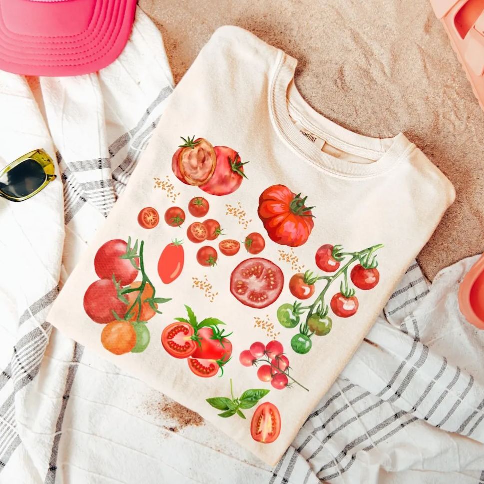 Comfort Colors Tomato Shirt
