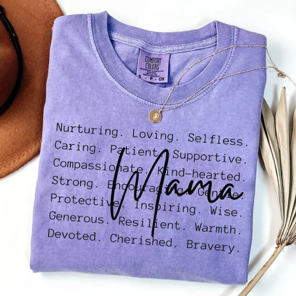 Personalized Mama T-shirt