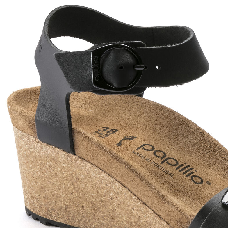 Soley Ring-Buckle Natural Leather